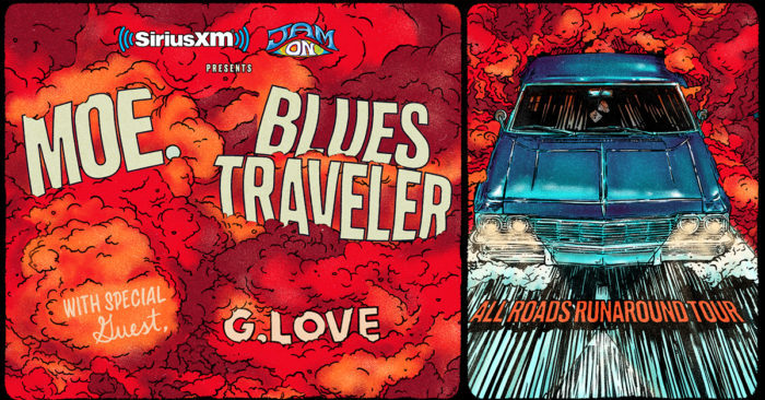 moe., Blues Traveler and G. Love Continue Their “All Roads Runaround” Tour with Bob Dylan and Neil Young Covers in Cleveland