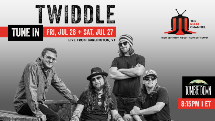 The Relix Channel Announces Free Livestreams of Twiddle at Tumble Down 2019