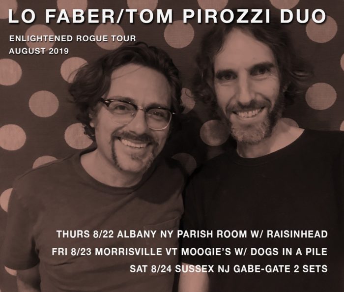 God Street Wine’s Lo Faber Announces Duo Shows with Tom Pirozzi of Ominous Seapods