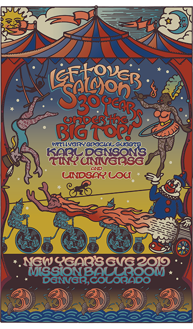Leftover Salmon Schedule New Year’s Eve Show with Karl Denson’s Tiny Universe and Lindsay Lou in Denver