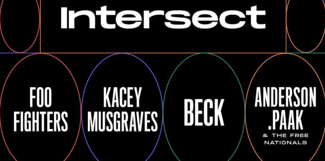 Foo Fighters, Kacey Musgraves, Beck and Anderson .Paak to Headline Intersect Festival