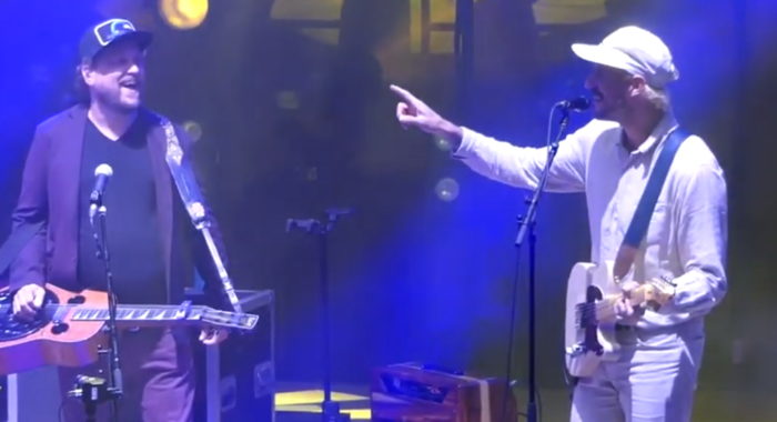 Watch Rayland Baxter Join Greensky Bluegrass at Red Rocks for “Yellow Eyes”