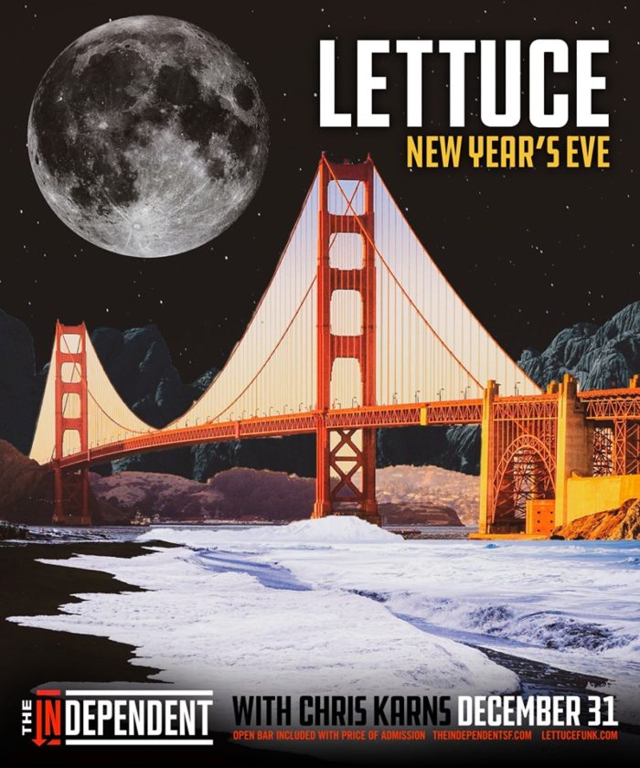 Lettuce Schedule New Year’s Eve in San Francisco