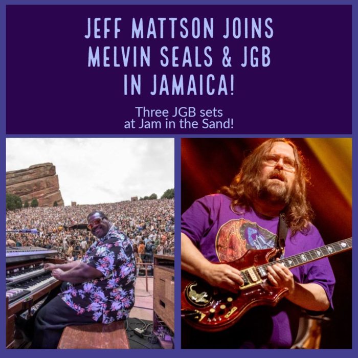 Dark Star Orchestra’s Jeff Mattson to Join Melvin Seals & JGB at Jam in the Sand