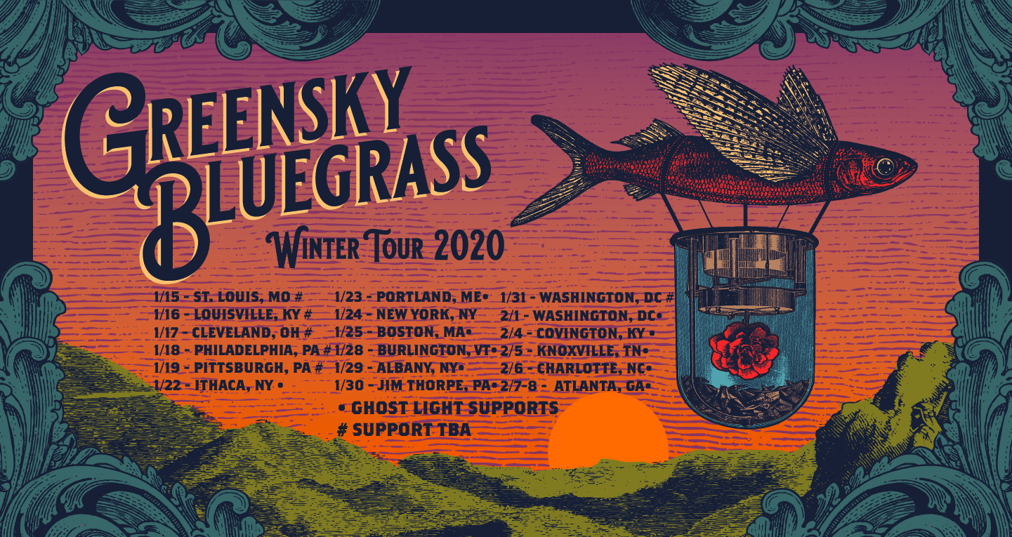 Greensky Bluegrass Schedule Winter Tour Dates