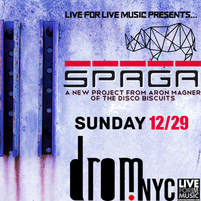 Aron Magner Schedules SPAGA Performance During The Disco Biscuits’ NYE Run in NYC