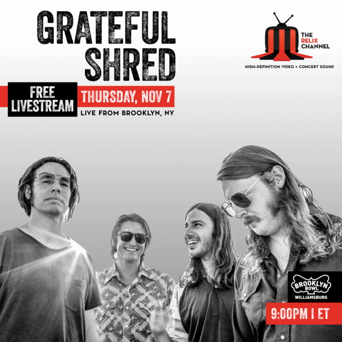 The Relix Channel Announces Free Grateful Shred Livestream from Brooklyn Bowl