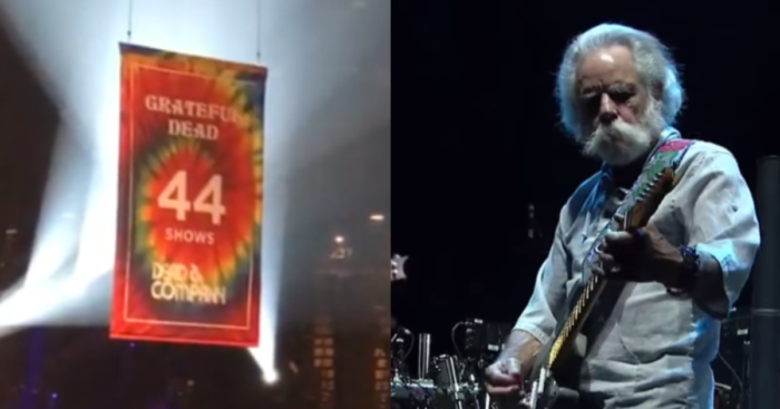 For Dead & Co. Night Two, Nassau Coliseum Honors the Grateful Dead with a Banner in the Rafters