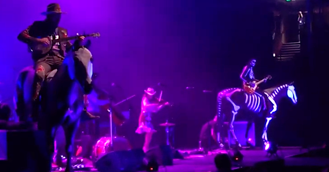 The Avett Brothers Play Halloween Show in South Carolina