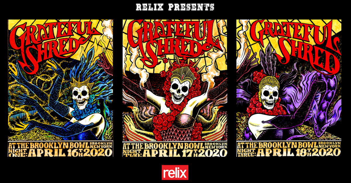 Relix To Present Three-Night Grateful Shred Run At Brooklyn Bowl