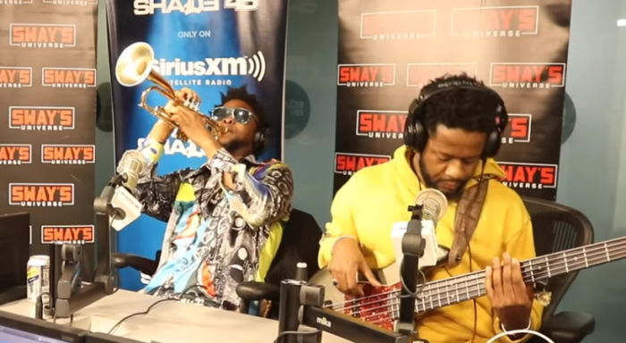 Watch Maurice “Mo Betta” Brown Perform with a 24-Karat Gold Trumpet on ‘Sway in the Morning’