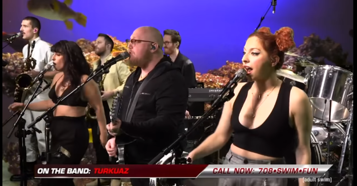 Watch Turkuaz Perform “Make You Famous” on Adult Swim’s ‘FishCenter Live’