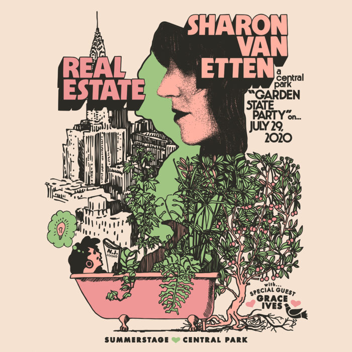 Real Estate and Sharon Van Etten Announce Central Park Show