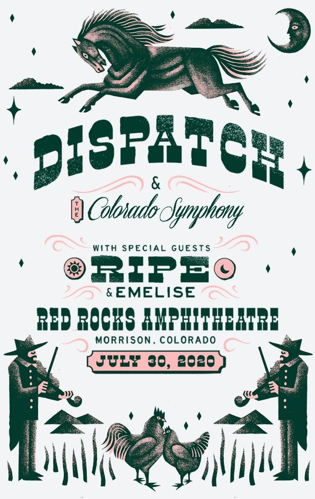 Dispatch to Perform With Colorado Symphony at Red Rocks