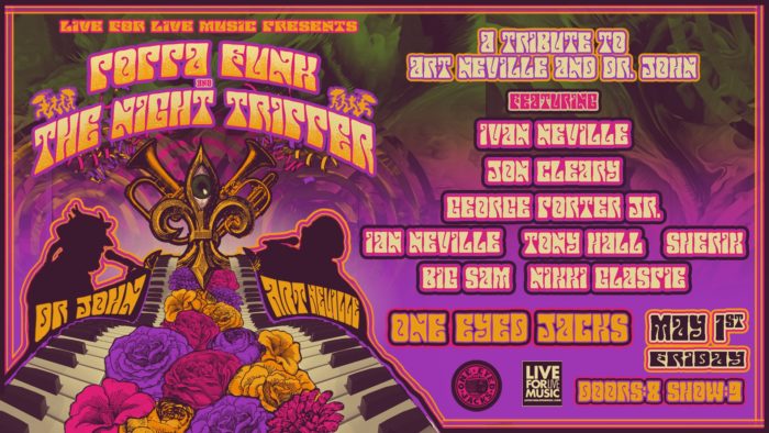 George Porter Jr., Ivan and Ian Neville and More to Tribute Dr. John and Art Neville at Late Show During Jazz Fest