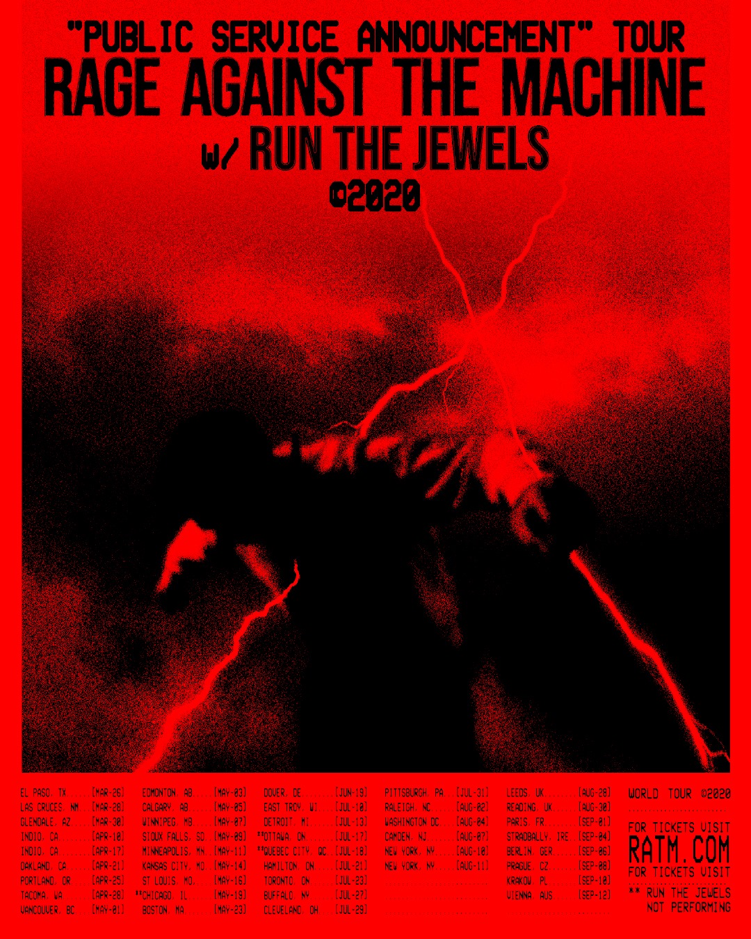Rage Against The Machine Unveil "Public Service Announcement" Reunion