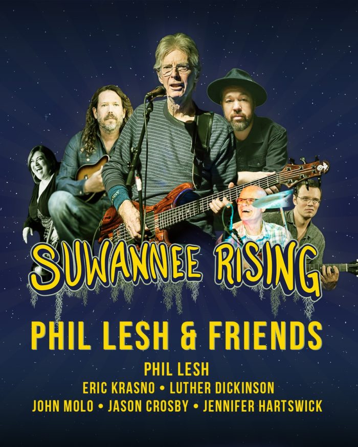 Suwannee Rising Festival Reveals Phil Lesh & Friends Lineup feat. Eric Krasno, Luther Dickinson and More