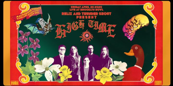 Relix and Thunder Shout To Present High Time at Brooklyn Bowl with Visuals by Macrodose