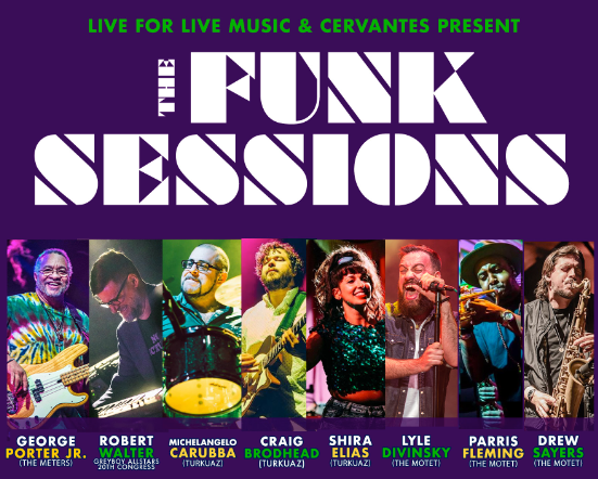 The Funk Sessions' Feat. Members of Turkuaz and The Motet, George