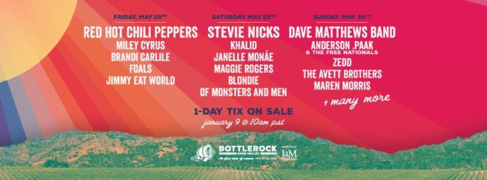 BottleRock Napa Valley Rescheduled For October
