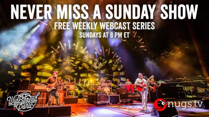 Widespread Panic Announce ‘Never Miss A Sunday Show’ Webcast Series