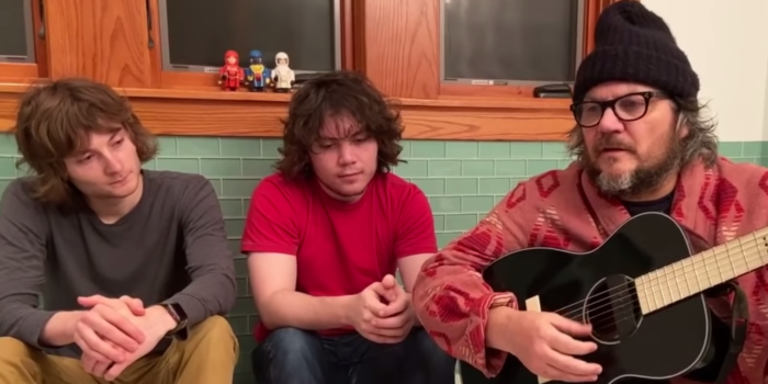 Watch Jeff Tweedy Perform “Evergreen” With His Sons on ‘Jimmy Kimmel Live!’