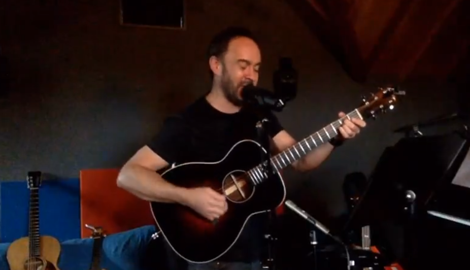 Watch Dave Matthews Debuts New Song Windows On Verizon S Pay It Forward Livestream