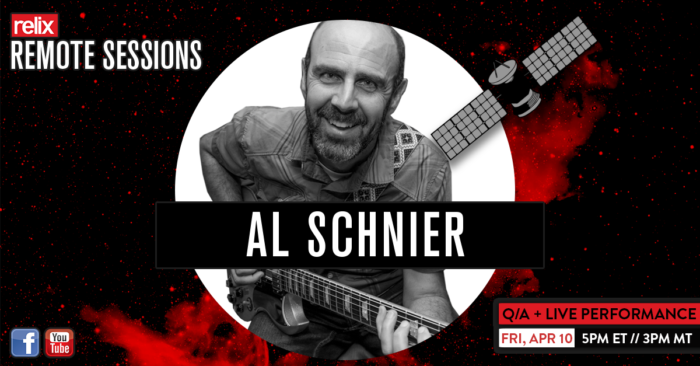Relix Schedules ‘Remote Session’ Livestream and Q&A with Al Schnier of moe.