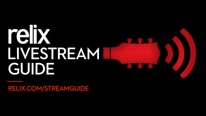 Relix Launches New “Livestream Guide,” Compiling The Best Live Music on The Internet