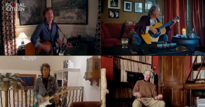 Watch The Rolling Stones Perform “You Can’t Always Get What You Want” for Global Citizen’s ‘Together At Home’