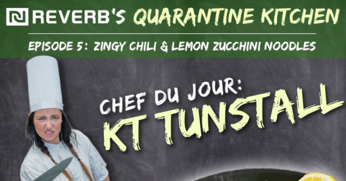 Watch KT Tunstall Join Guster’s Adam Gardner On Reverb’s ‘Quarantine Kitchen’ Series