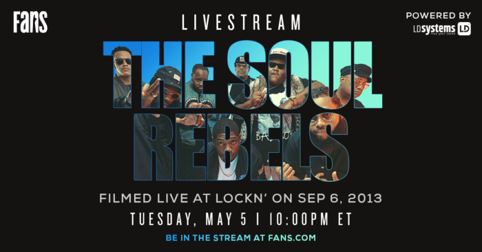 FANS.com Offers Free Archival Livestreams of Cha-Wa, Big Sam’s Funky Nation and The Soul Rebels