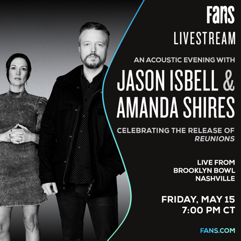 Jason Isbell Schedules Crowdless Brooklyn Bowl Nashville Show/Livestream with Amanda Shires