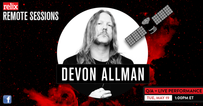Devon Allman Schedules Live ‘Relix Remote Session’