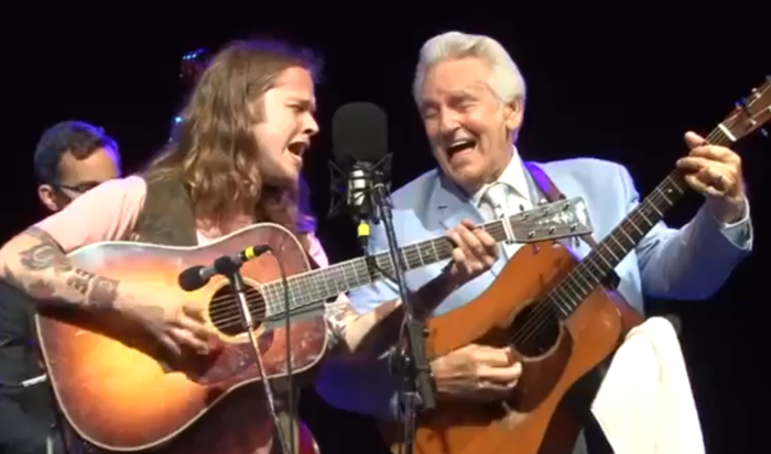 Watch Billy Strings Perform “Can You Hear Me Calling” with Del McCoury