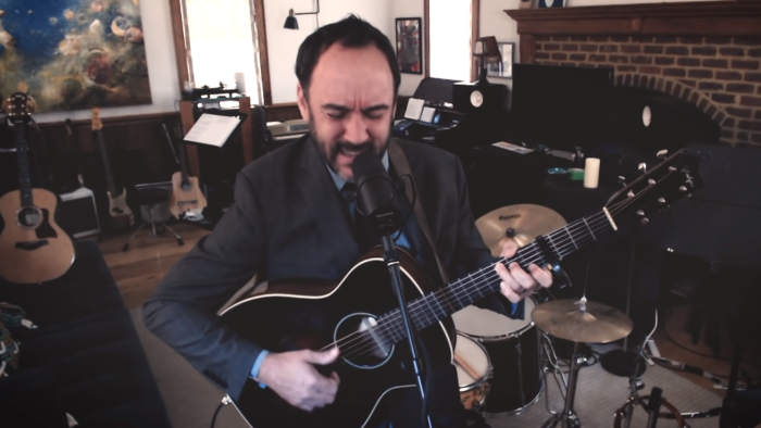 Watch Dave Matthews Perform “Singing From The Windows” for UVA’s Class of 2020