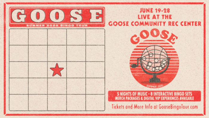 Goose Announce ‘Summer 2020 Virtual Bingo Tour’ Livestream Performances