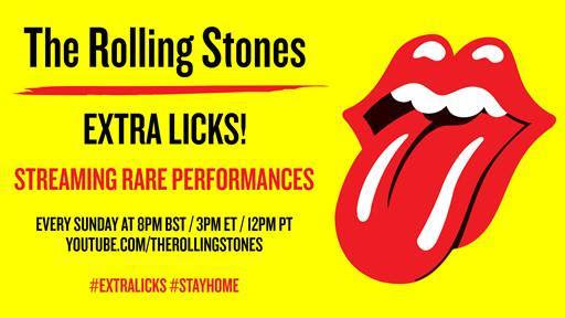 The Rolling Stones Announce Weekly “Extra Licks” Broadcast, Showcasing Rare Concert Footage