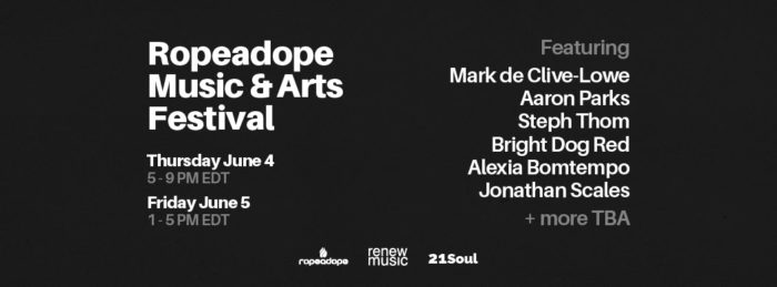 Ropeadope and 21Soul Announce The Ropadope Music and Arts Festival, Featuring Christian Scott aTunde Adjuah, Bright Dog Red and More