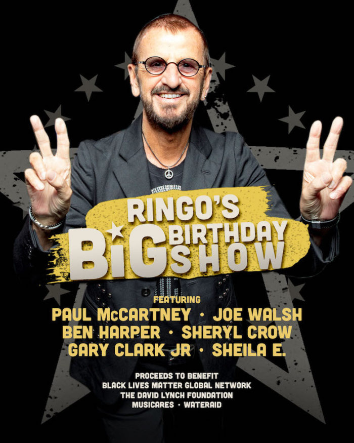 Paul McCartney, Joe Walsh, Gary Clark Jr. and More To Participate in Ringo Starr’s Birthday Celebration Livestream