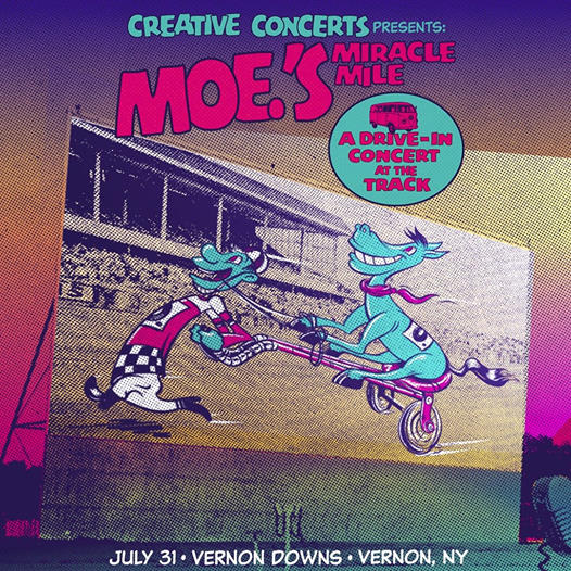 moe. Schedule ‘moe.’s Miracle Mile’ Drive-In Show at Vernon Downs