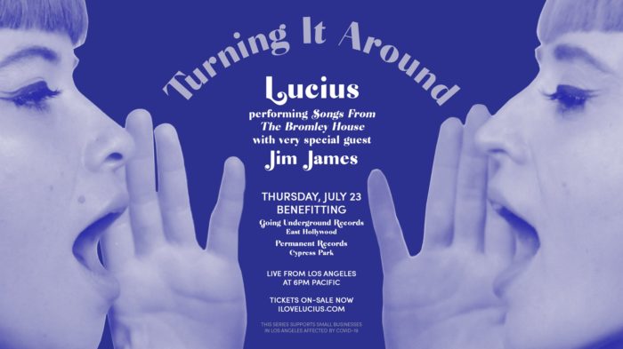 Jim James to Join Lucius For ‘Turning It Around’ Livestream