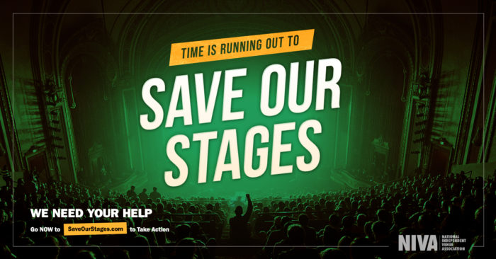 NIVA Launch ‘Save Our Stages’ Campaign