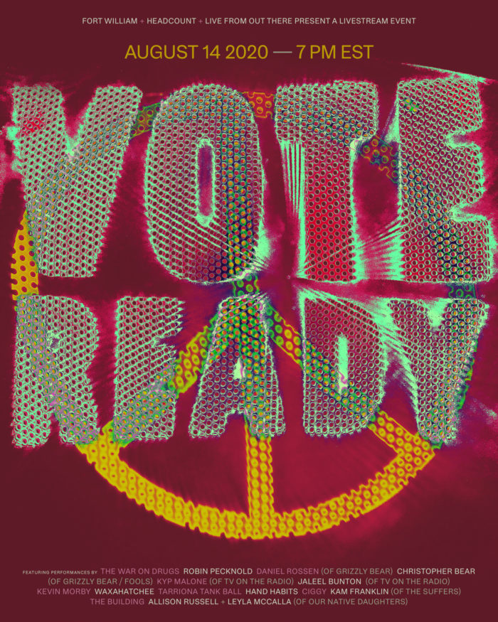 The War On Drugs, Waxahatchee, Kevin Morby and More To Perform During ‘Vote Ready: A Concert for Voter Registration’