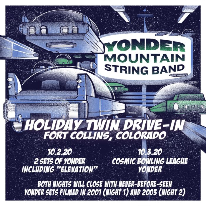 Yonder Mountain String Band Announce Colorado Drive-In Shows