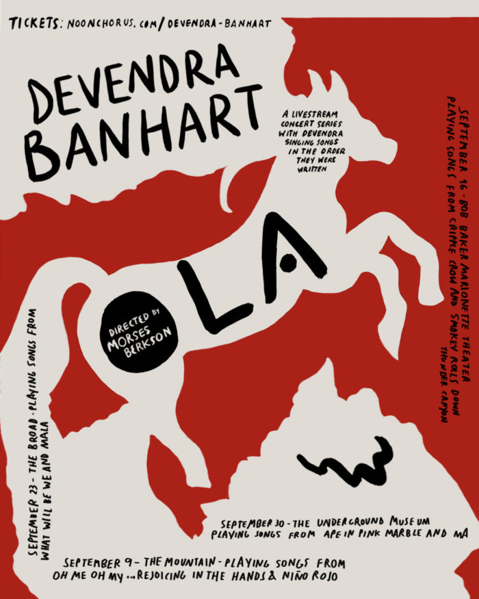 Devendra Banhart Announces ‘OLA’ September Livestream Series