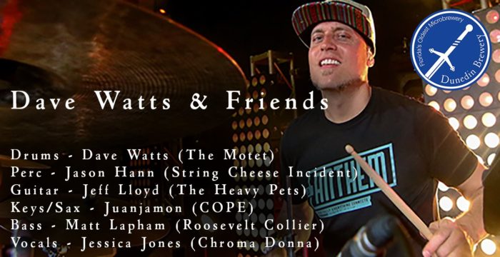 The Motet’s Dave Watts & Friends To Perform Socially Distanced Show at Florida’s Dunedin Brewery