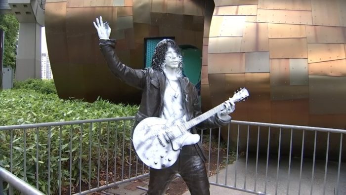 Chris Cornell Statue Vandalized in Seattle