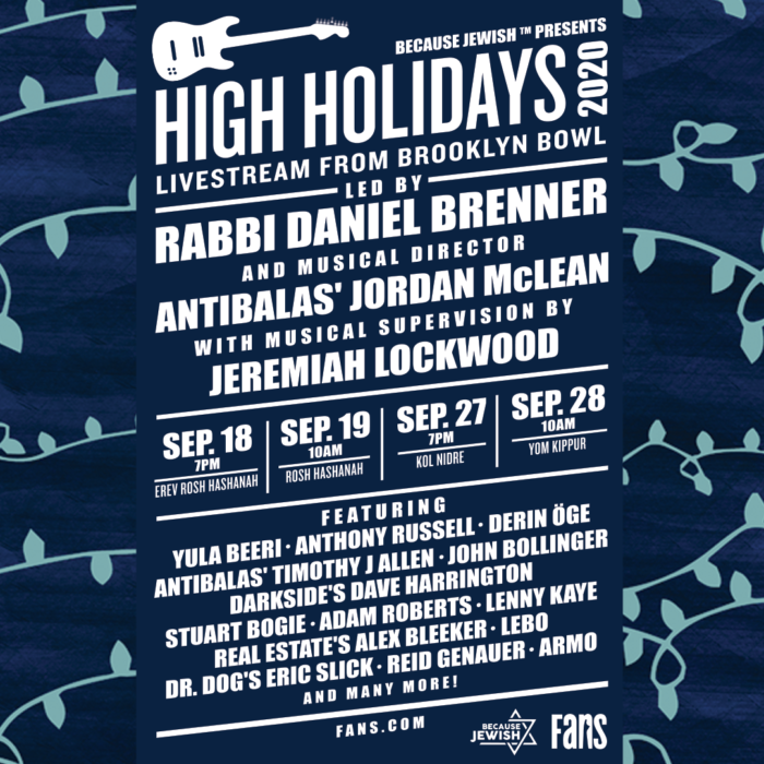 Members of Antibalas, Dr. Dog, Strangefolk, Real Estate, ALO, Darkside and More to Participate in High Holidays Livestreams