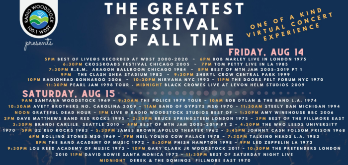 Radio Woodstock to Air Sets by The Beatles, Phish, Aretha Franklin and More For ‘The Greatest Festival of All Time’ Broadcast